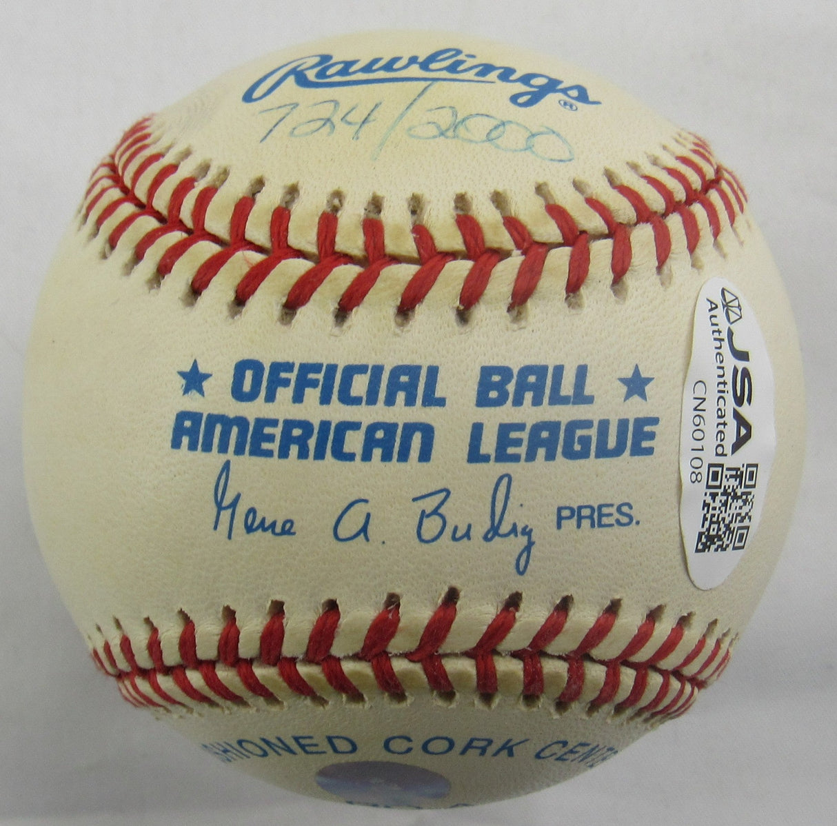 Don Larsen Yogi Berra w/4 Others - PG Yankees Ball - Multi Signed Auto Rawlings Baseball JSA CN60108