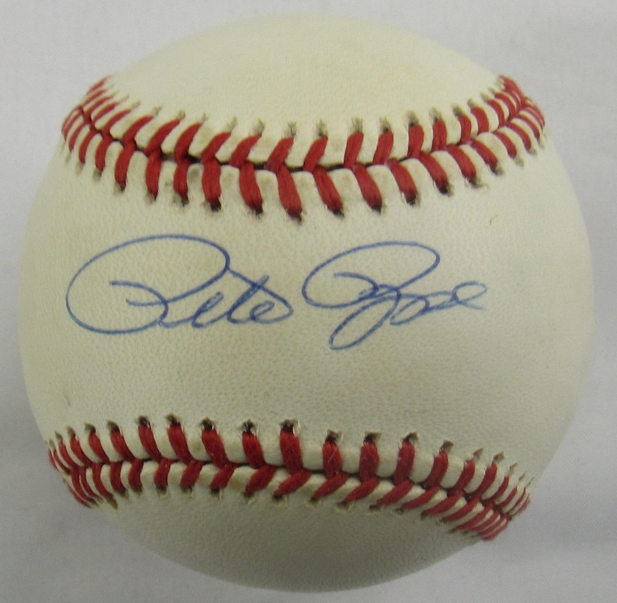 Pete Rose Signed Auto Rawlings Baseball JSA CN60107