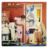 REO Speedwagon (3) Hall, Cronin & Doughty Signed Album Cover BAS #AB77822