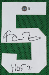 Kevin Garnett "HOF 2020" Authentic Signed Green Pro Style Jersey BAS Witnessed