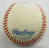 Don Larsen and David Wells +1 Multi Signed Auto Rawlings Baseball JSA CN60099