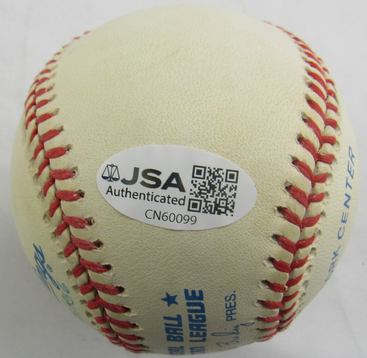 Don Larsen and David Wells +1 Multi Signed Auto Rawlings Baseball JSA CN60099