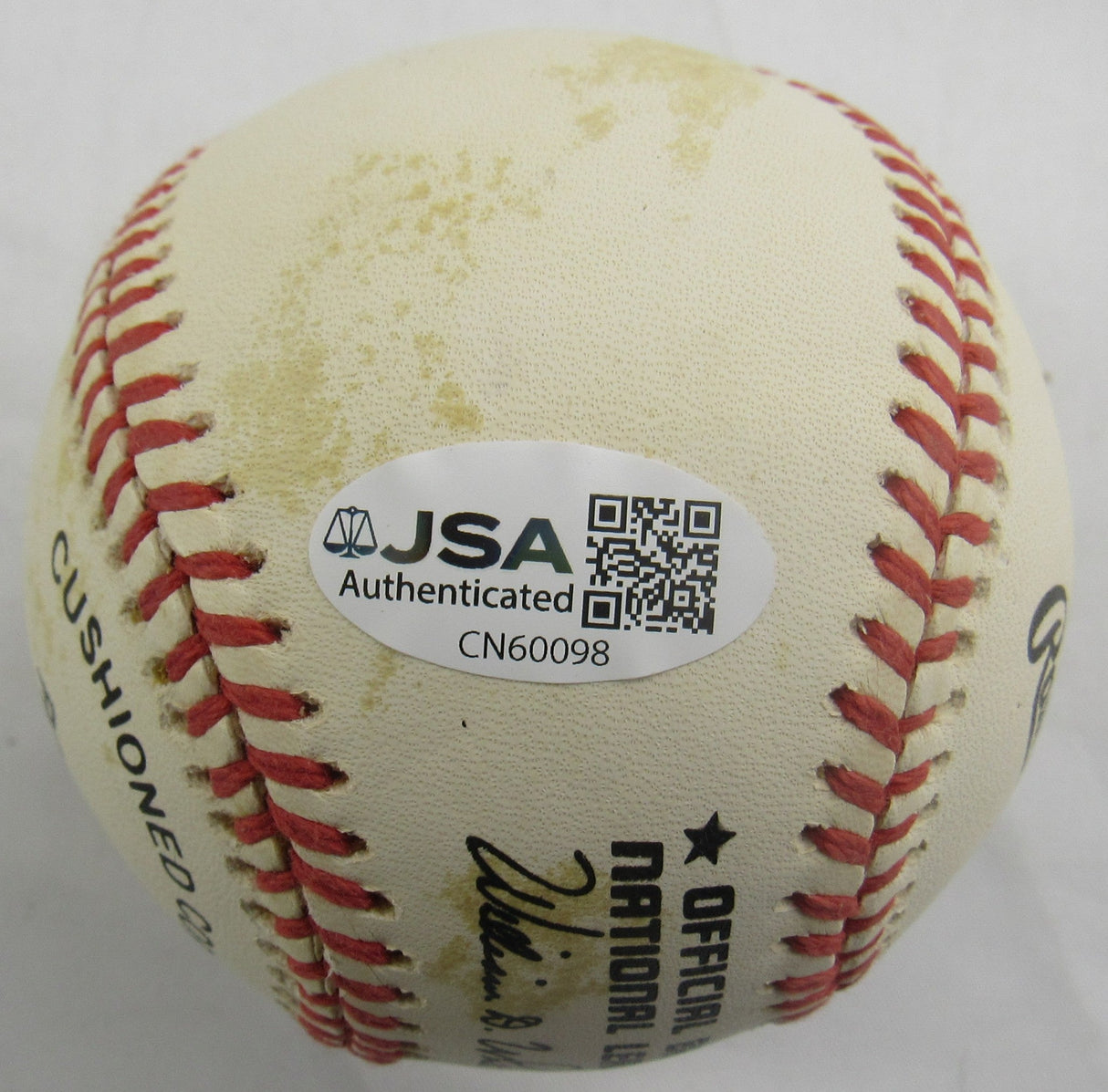 Fernando Valenzuela Signed Auto Rawlings Baseball JSA CN60098