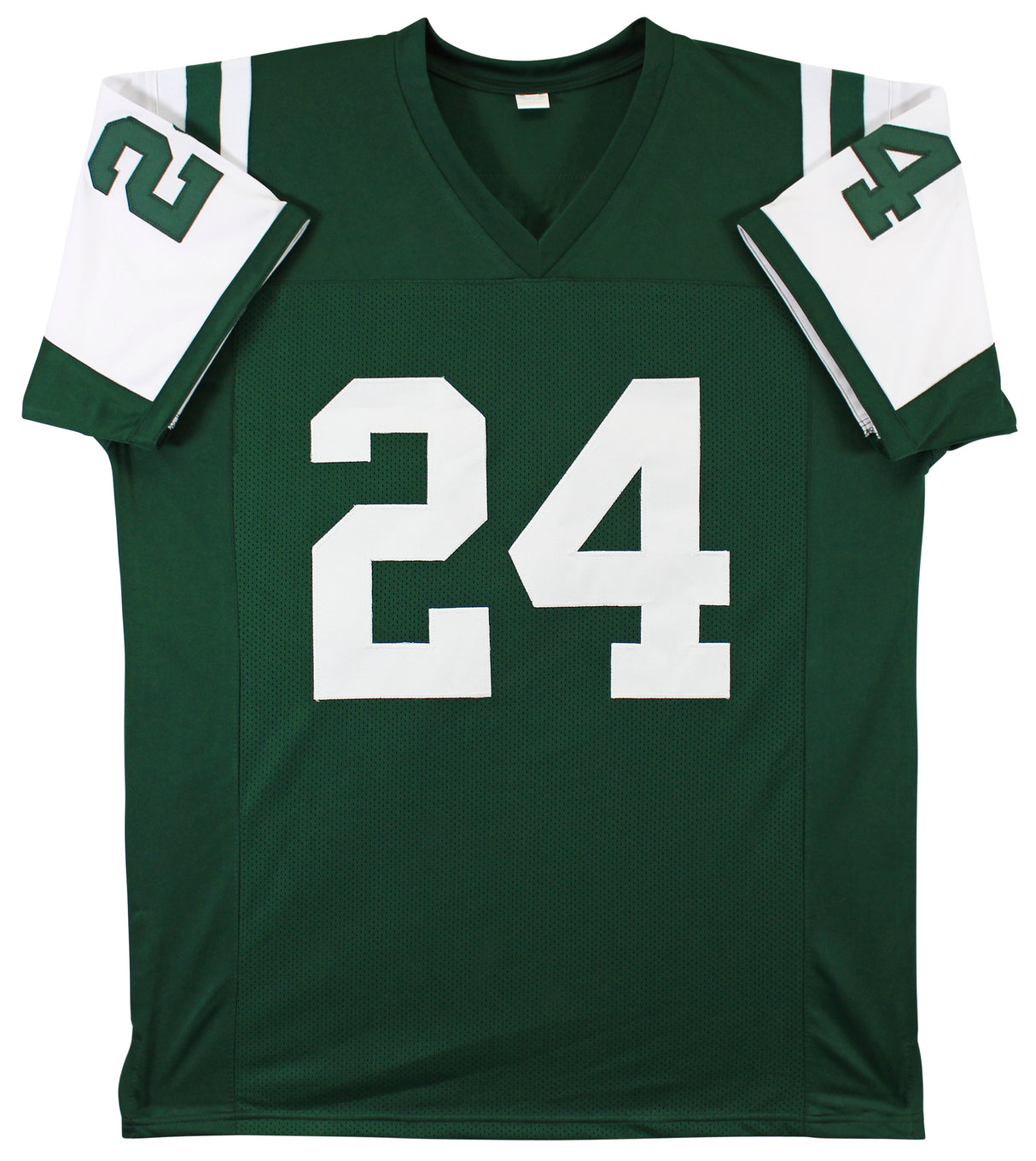 Darrelle Revis Authentic Signed Green Pro Style Jersey Autographed BAS Witnessed