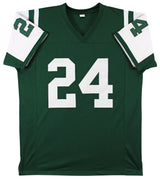 Darrelle Revis Authentic Signed Green Pro Style Jersey Autographed BAS Witnessed