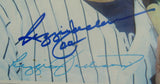 Reggie Jackson 1980 Topps Super Signed Auto Autograph Encapsulated 5x7 Topps Card PSA/DNA