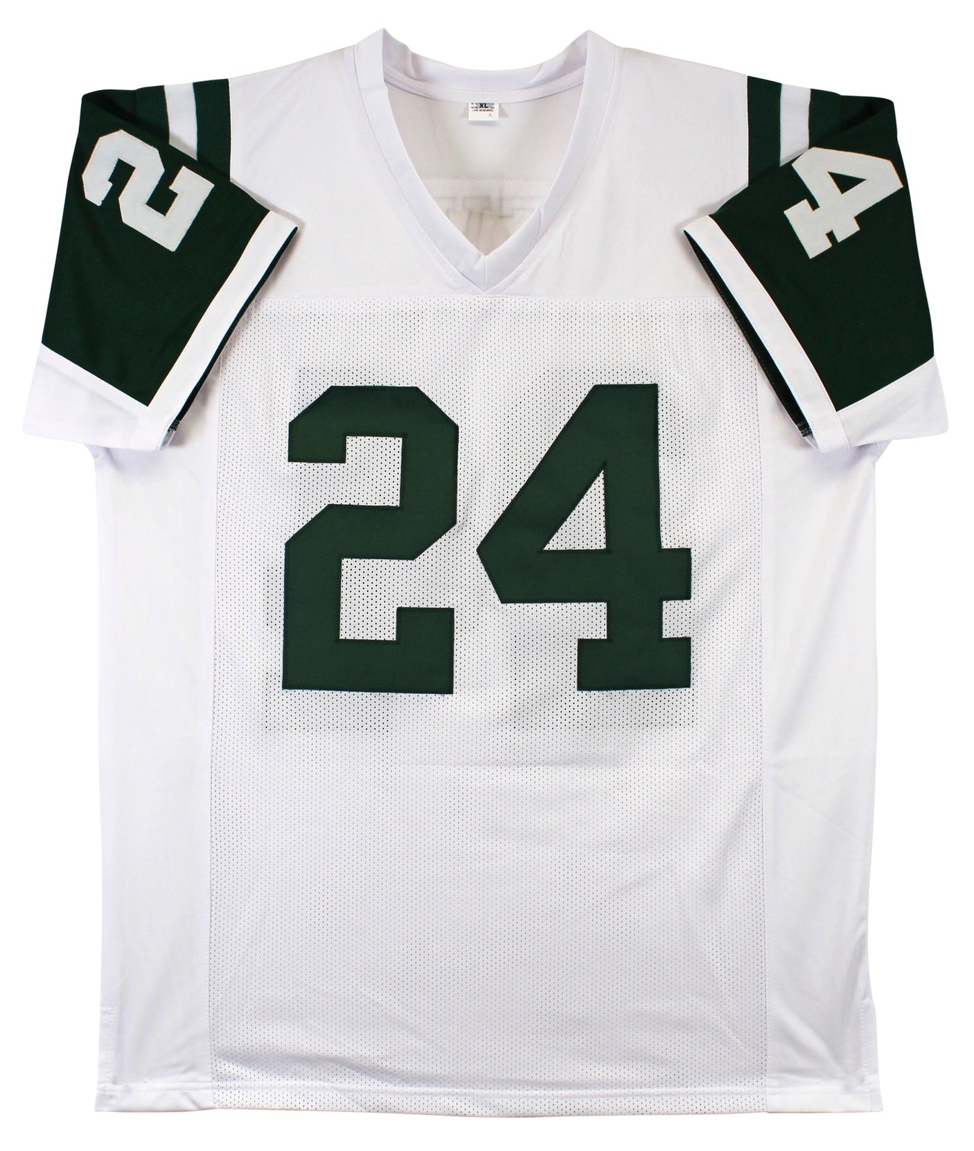 Darrelle Revis Authentic Signed White Pro Style Jersey Autographed BAS Witnessed