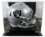 Raiders Maxx Crosby Authentic Signed Full Size Speed Rep Helmet W/ Case Fanatics
