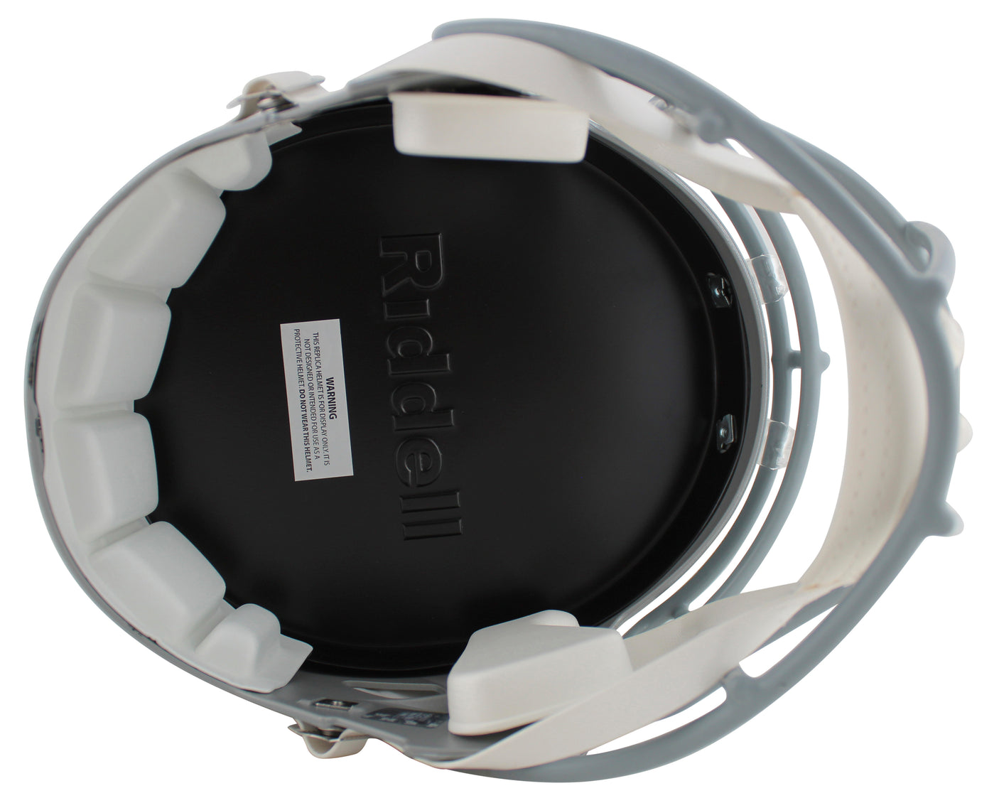 Cowboys Michael Irvin Signed Silver Full Size Speed Rep Helmet BAS Witnessed