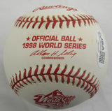 David Wells Signed Auto 1998 World Series Rawlings Baseball JSA CN60095