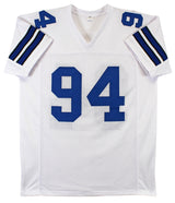 Charles Haley Authentic Signed White Pro Style Jersey Autographed BAS Witnessed