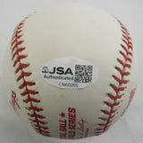 David Wells Signed Auto 1998 World Series Rawlings Baseball JSA CN60095