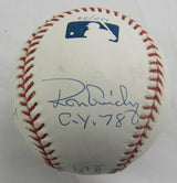 New York Yankees Cy Young Baseball - Roger Clemens, Whitey Ford + Multi JSA CN60094