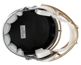 Cardinals Kurt Warner Signed Slate Full Size Speed Rep Helmet BAS Witnessed