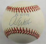 David Wells Signed Auto Rawlings Baseball JSA CN60092 - PG Game Inscription