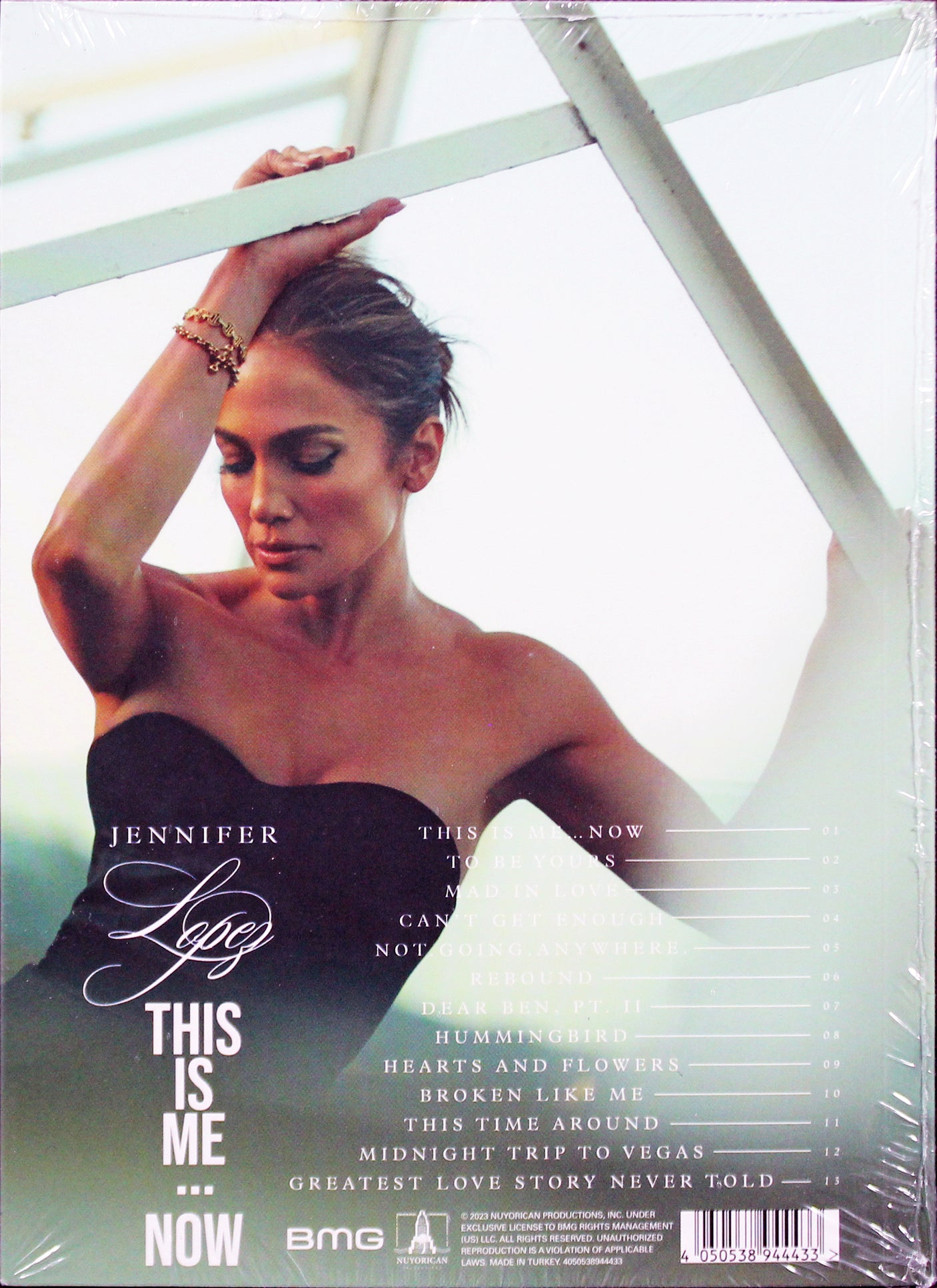 Jennifer Lopez Authentic Signed This Is Me...Now Cd Insert W/ Disk BAS Slabbed