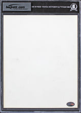 Sam Kinison Best Wishes Signed 8x10 Promotional B&W Photo Auto 10! BAS Slabbed