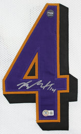 Magic Johnson Signed All Stars #136 Funko Pop Vinyl Figure w/ Red Sig BAS Wit