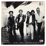 Loverboy (3) Dean, Johnson & Frenette Signed Get Lucky Album Cover BAS #AB77891