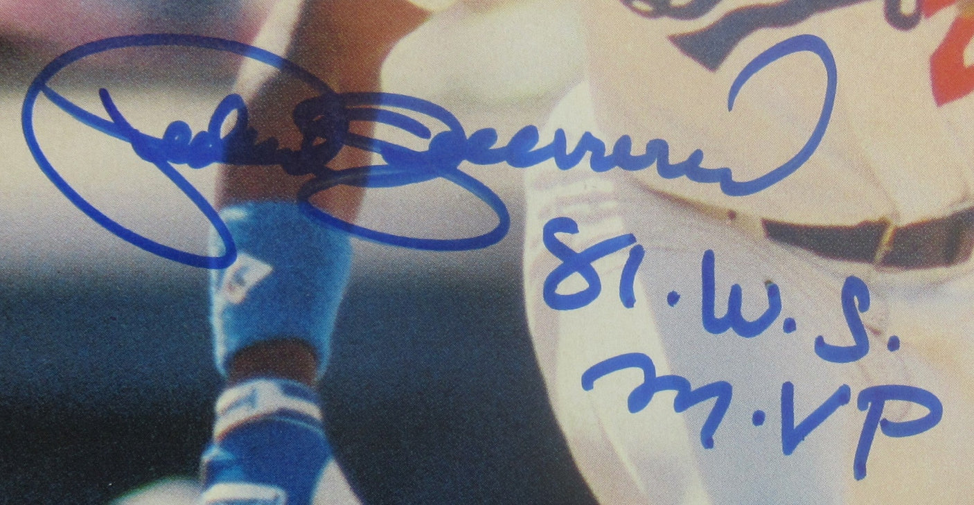 Pedro Guerrero Signed Auto Autograph Sports Illustrated Magazine WPP835100