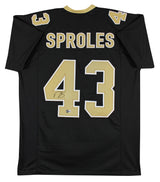 Darren Sproles Authentic Signed Black Pro Style Jersey BAS Witnessed