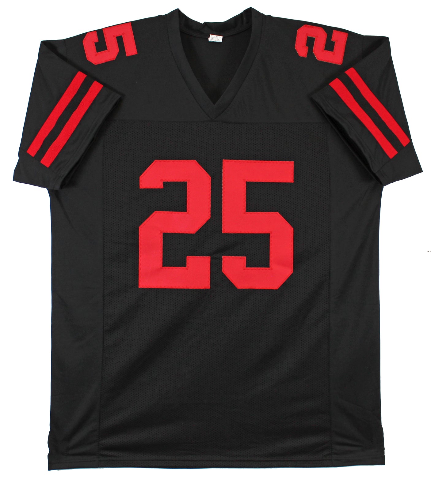 Elijah Mitchell Authentic Signed Black Pro Style Jersey Autographed BAS Witness