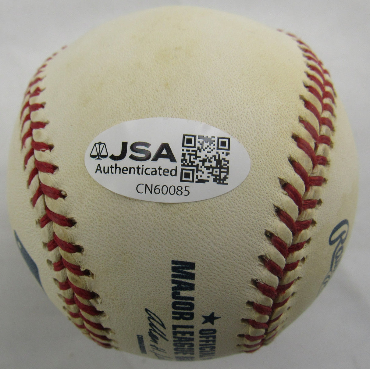 Don Larsen Signed Auto Rawlings Baseball JSA CN60085