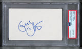 Eric Clapton Authentic Signed & Framed 3x5 Index Card Auto 10! PSA/DNA Slabbed