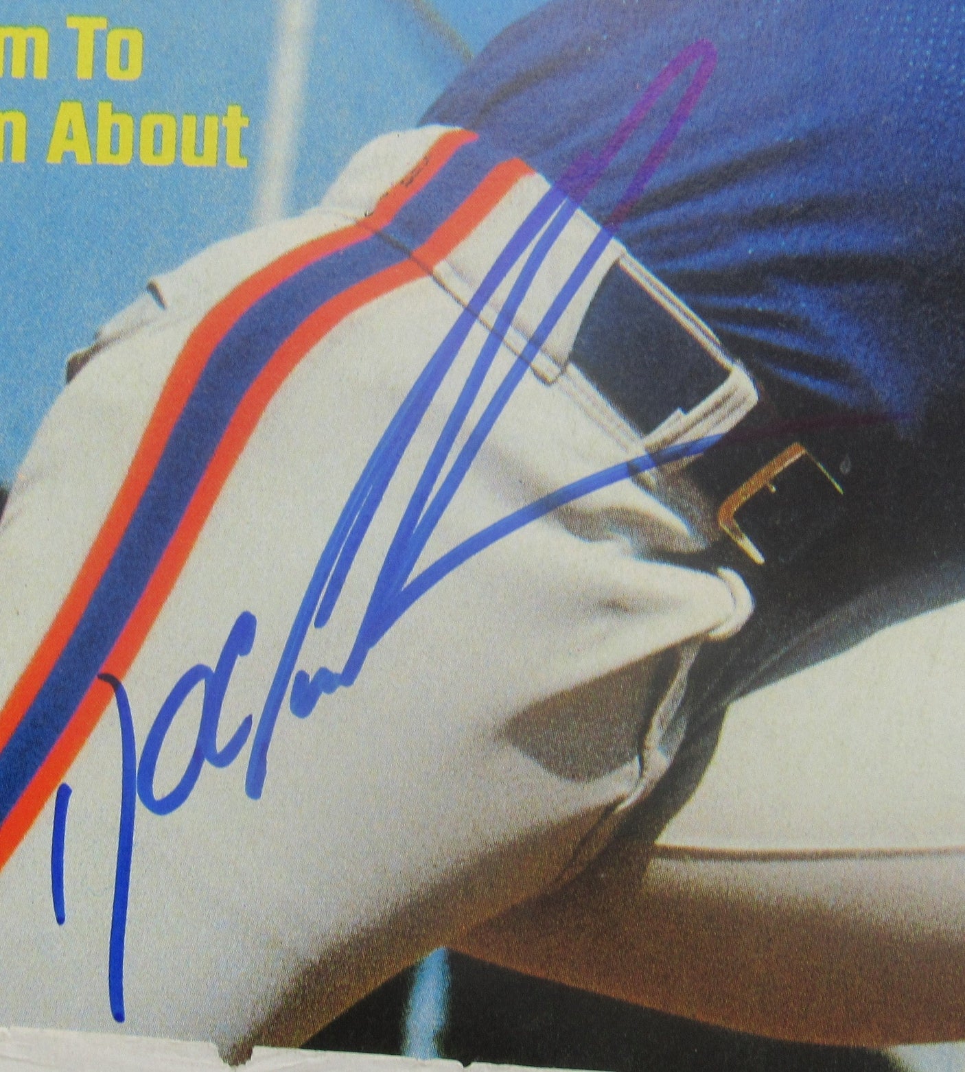 Dwight Gooden Signed Auto Autograph Sports Illustrated Magazine Beckett Witnessed
