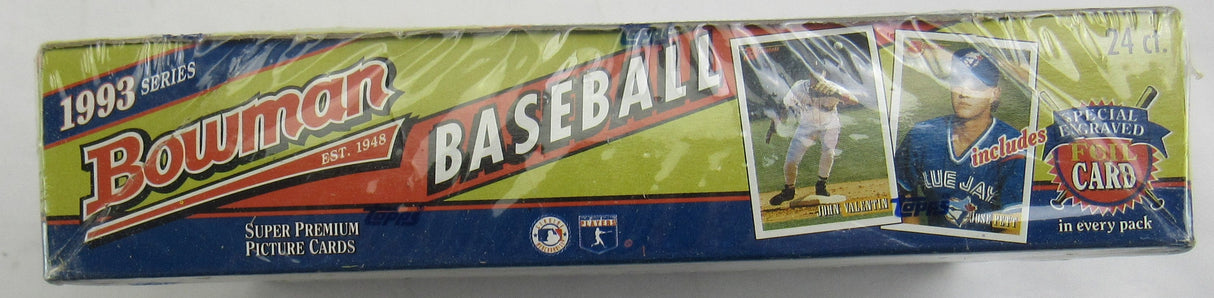 1993 Bowman Sealed 24ct Baseball Wax Box