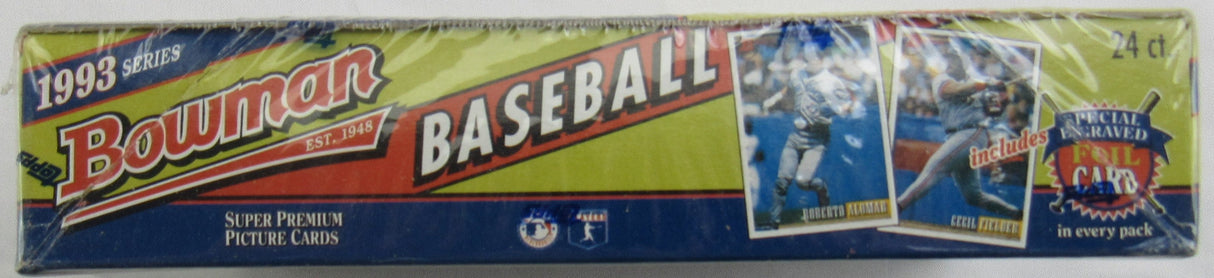 1993 Bowman Sealed 24ct Baseball Wax Box