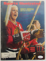 Bobby Hull Signed Auto Autograph Sports Illustrated Magazine JSA WA168531