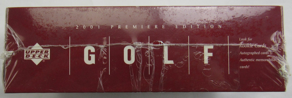 2001 Upper Deck Premiere Edition Sealed 24ct Wax Box