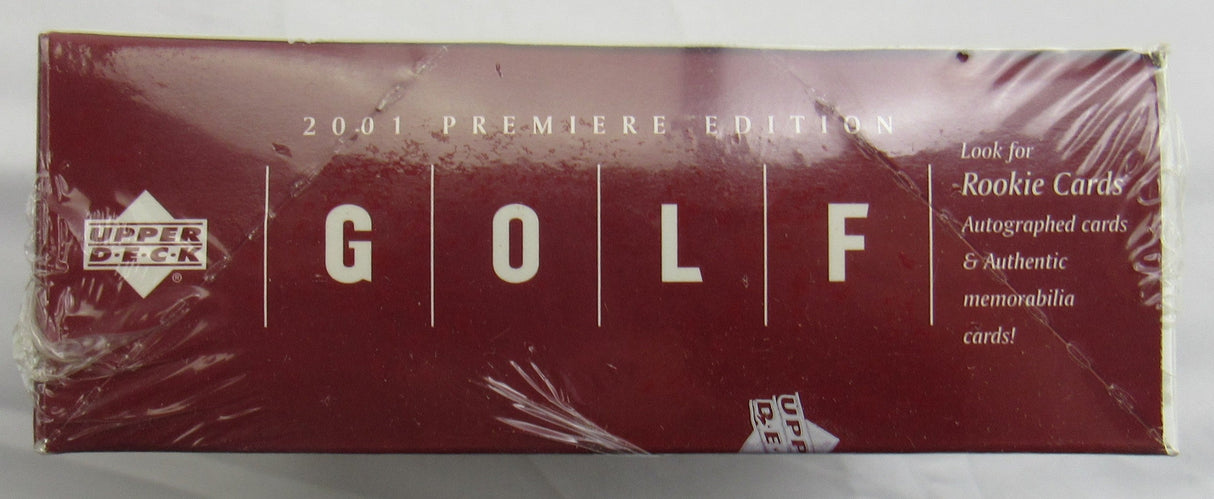 2001 Upper Deck Premiere Edition Sealed 24ct Wax Box