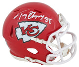 Chiefs Tony Gonzalez Authentic Signed Speed Mini Helmet W/ Case BAS Witnessed
