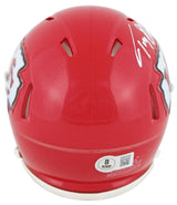 Chiefs Tony Gonzalez Authentic Signed Speed Mini Helmet BAS Witnessed