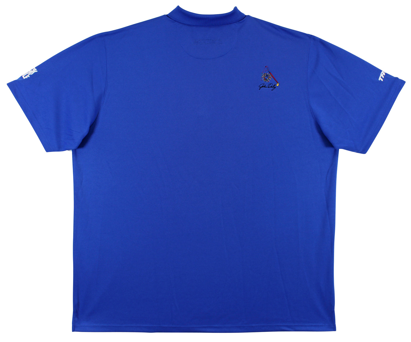 John Daly Authentic Signed Match Worn Blue Loudmouth Polo Shirt BAS #BH00365