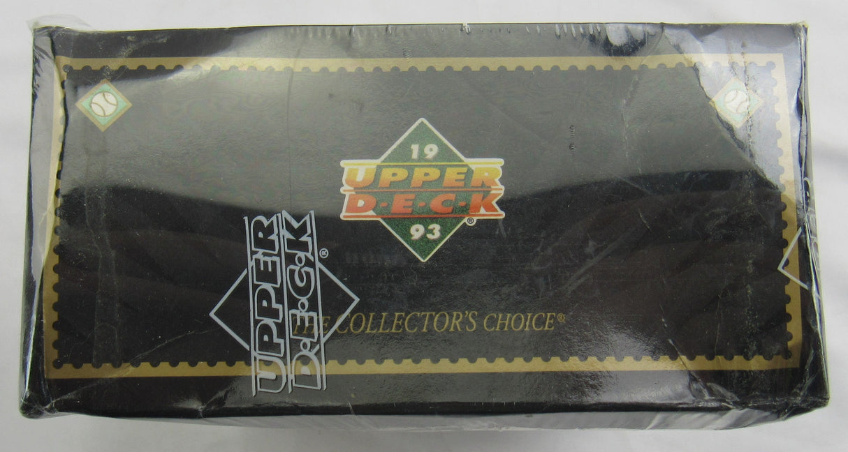1993 Upper Deck Series One Sealed 36ct Baseball Wax Box