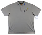 John Daly Authentic Signed Match Worn Gray Loudmouth Polo Shirt BAS #BH00338