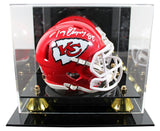 Chiefs Tony Gonzalez Authentic Signed Speed Mini Helmet W/ Case BAS Witnessed