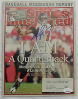 Michael Vick Signed Auto Autograph Sports Illustrated Magazine JSA WA759884