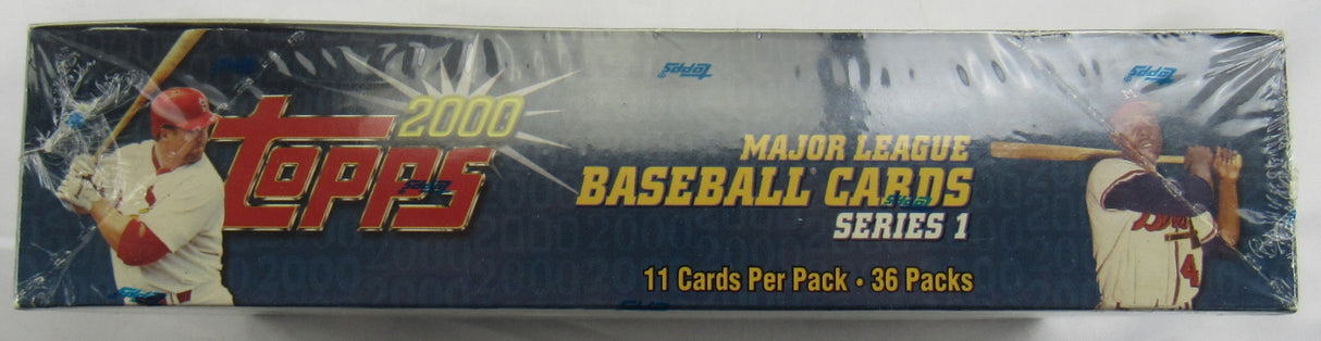 2000 Topps Series 1 Sealed 36ct Baseball Wax Box