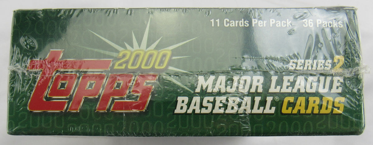 2000 Topps Series 2 Sealed 36ct Baseball Wax Box