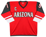 Shane Doan "Captain Coyote" Authentic Signed Red Pro Style Jersey BAS Witnessed