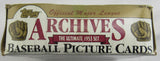 1991 Topps Archives The Ultimate 1953 Set Baseball Wax Box