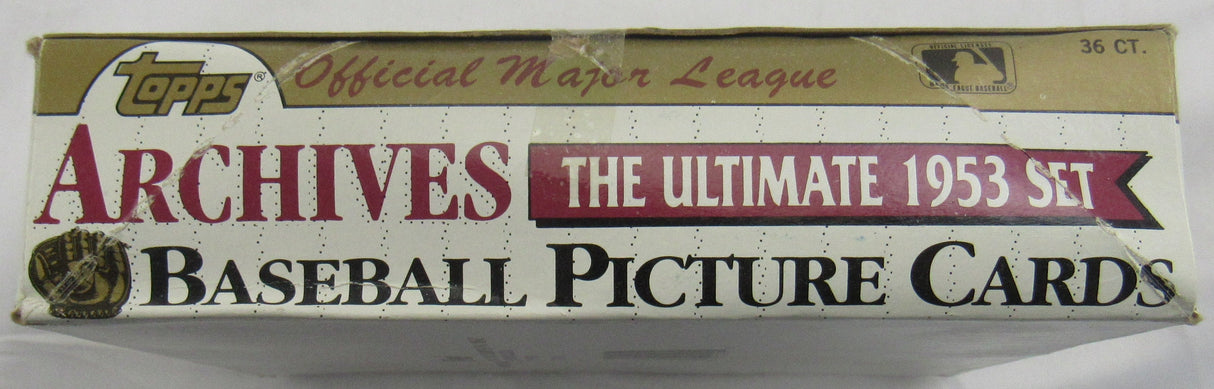 1991 Topps Archives The Ultimate 1953 Set Baseball Wax Box