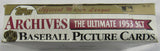 1991 Topps Archives The Ultimate 1953 Set Baseball Wax Box