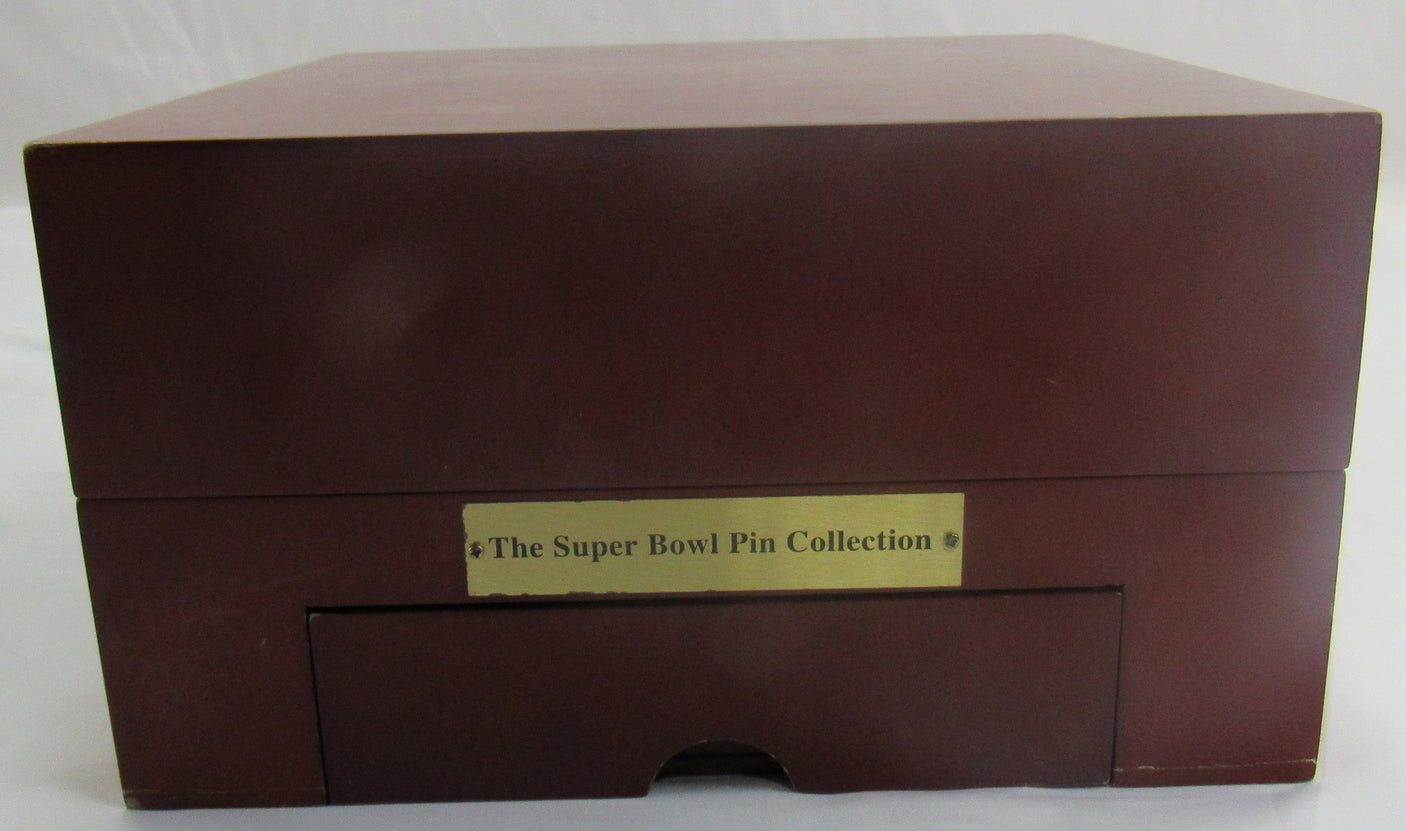 Complete Set of Super Bowl I - XXV Lapel Pins (1-25) NFL Comes in Original Box