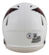 Cardinals Kurt Warner Authentic Signed Mini Helmet Autographed BAS Witnessed