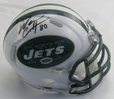 Wayne Chrebet Signed Auto Replica Jets Mini Helmet JSA WA804595